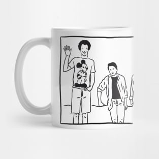 McFly family photograph Back to the Future 1985 Mug